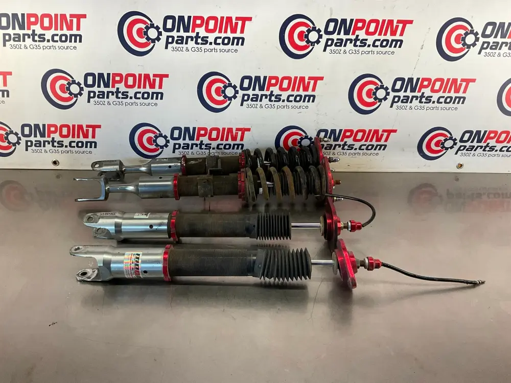 2003 Infiniti G35 Megan Racing Strut Shocks Front Rear 15BDDEI