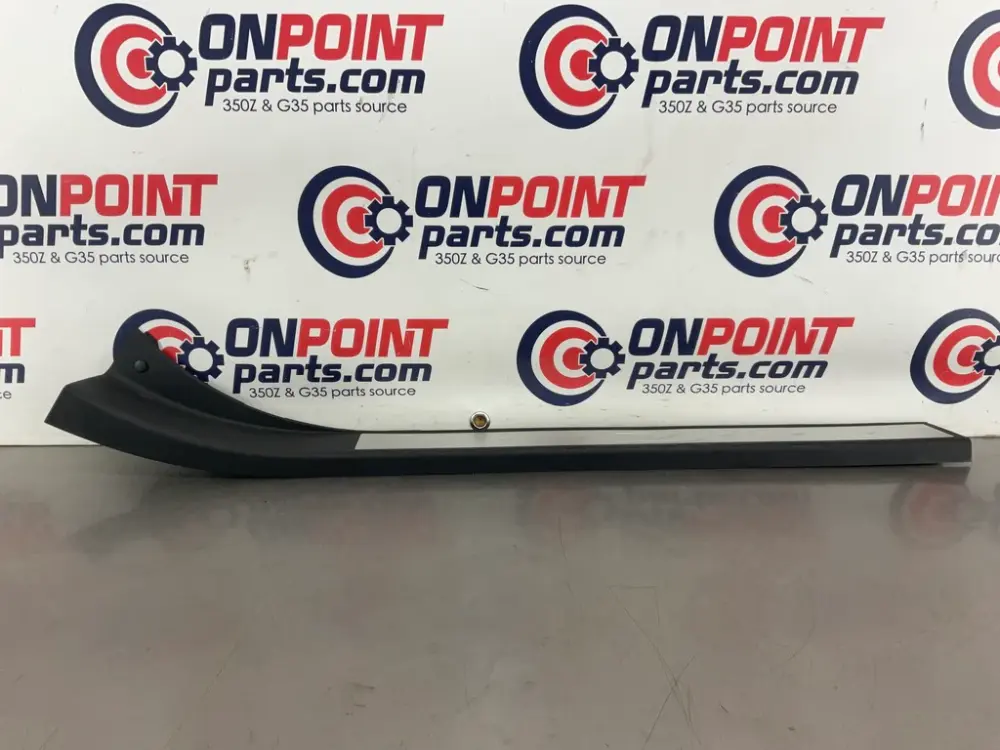 03-09 Nissan 350Z Passenger Right Door Sill Scuff Plate 769B0CF00C OEM 15BAJD7
