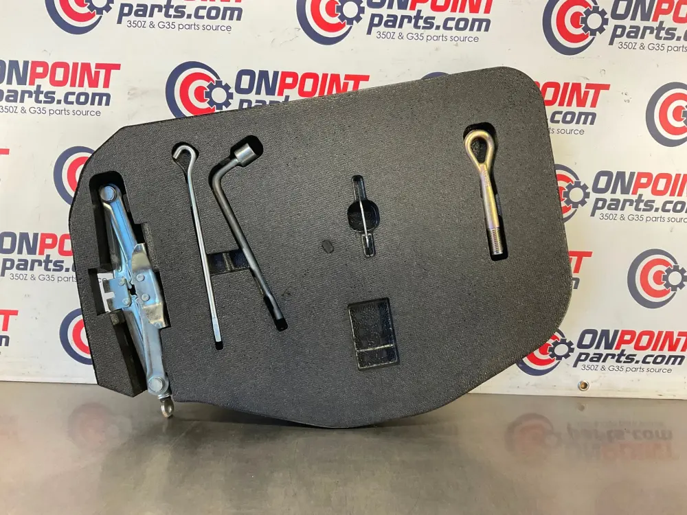 2008 Infiniti G35 Sedan Spare Tire Cover Jack and Tool Kit OEM 13BC4E3