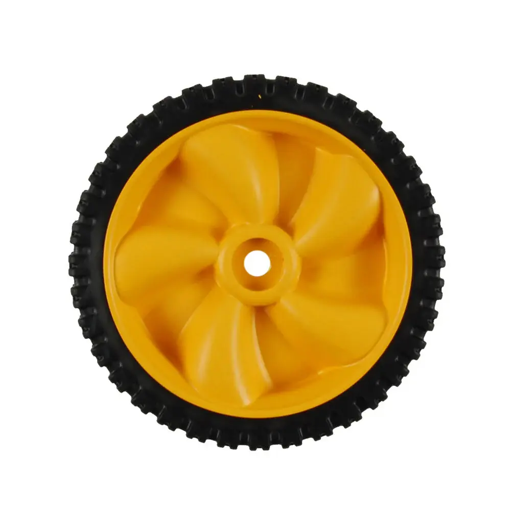 MTD 634-04100A True OEM Wheel Assembly, 8 x 1.8 - Yellow