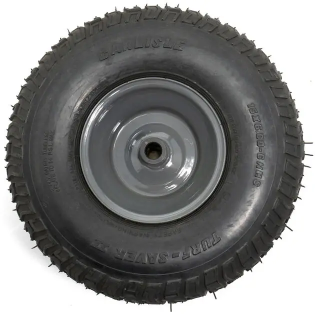 MTD 634-05053-0961 Authentic OEM Wheel Assembly, 15 x 6 x 6