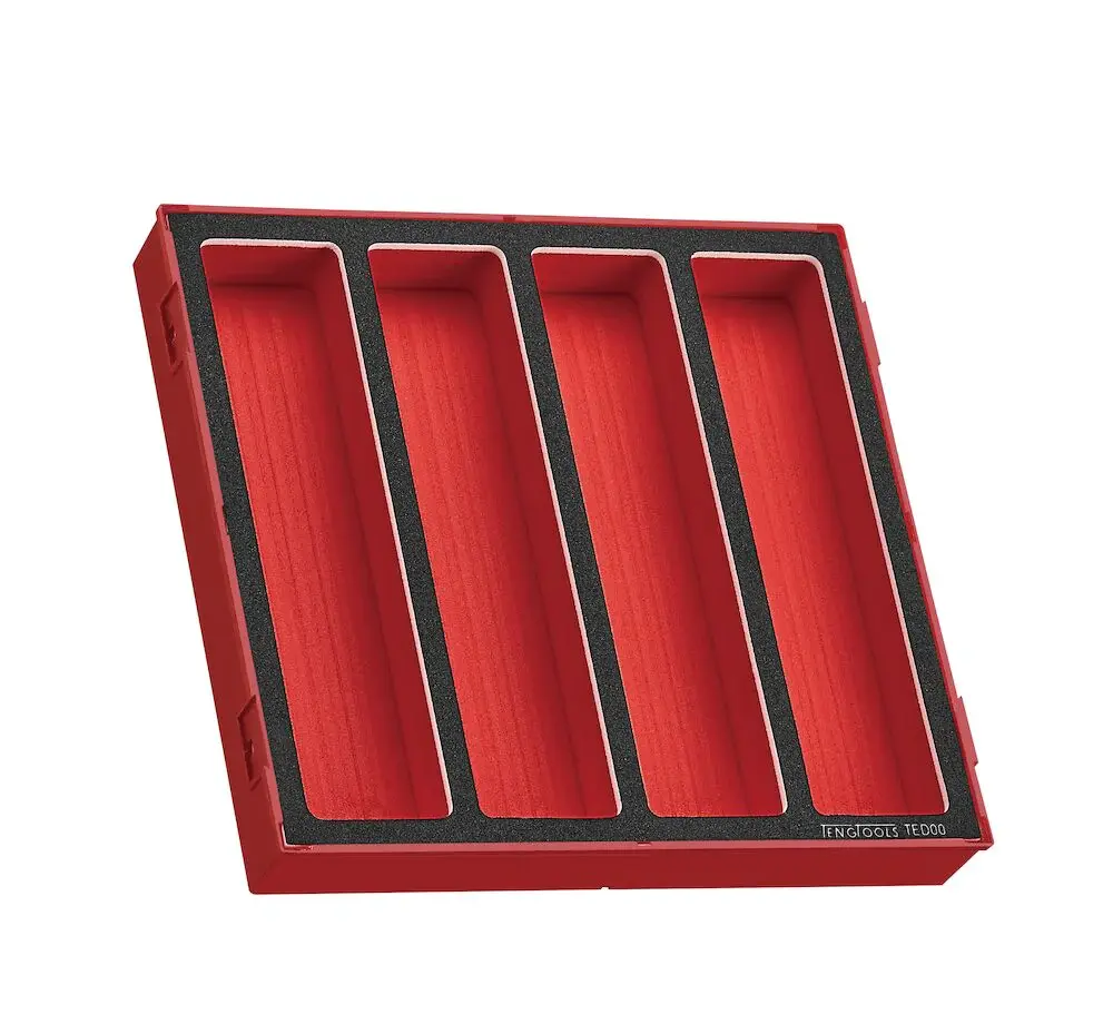 Teng Storage Tray FOAM2 4 Compartments - TED00 Molded Polymer