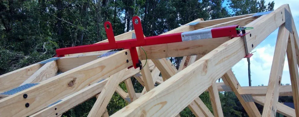 Heavy-Duty Super Anchor Combination Safety Bar 2x4/2x6/2x8 Top Chord #1013