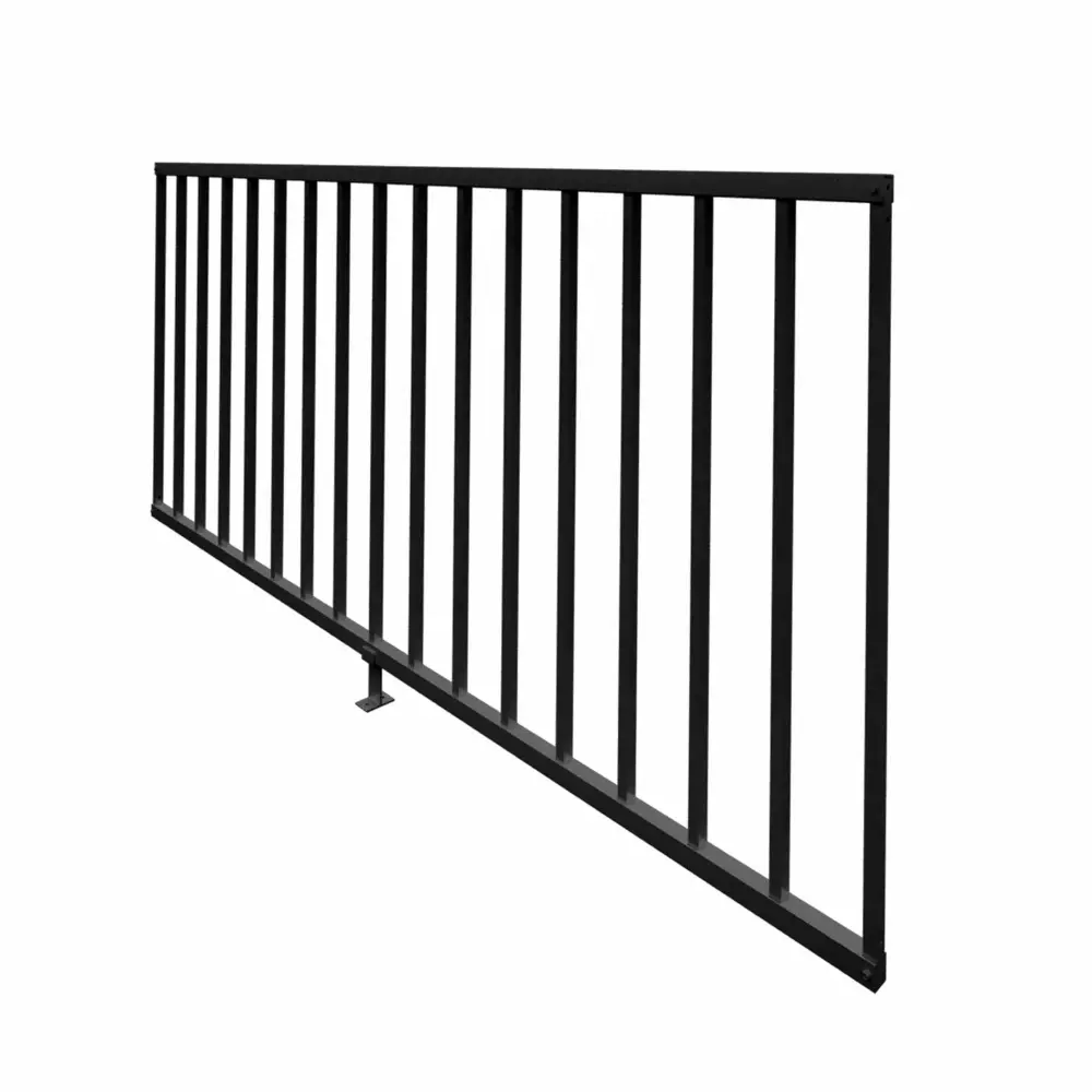 Black Duo Railing Kit, 36'' x 72''