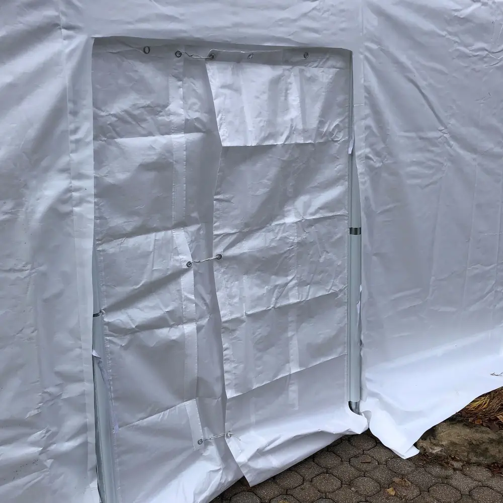 EZ clip door Royal car shelter