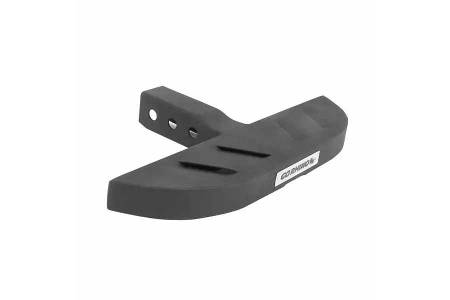 Go Rhino Universal RB10 Slim Hitch Step, Black Embossed Coated