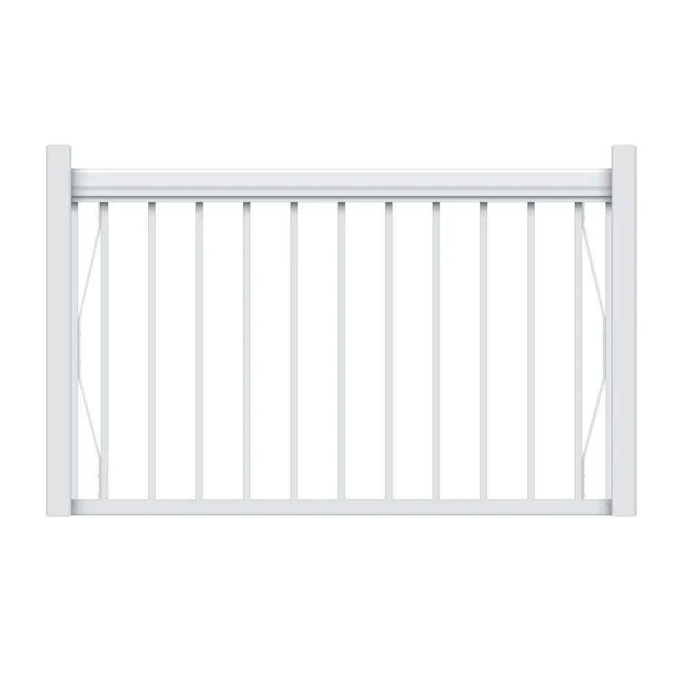 White Gate Kit Legacy Railing, 42" x 42''