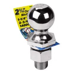 Reese 2 5/16 Inch Hitch Ball | Waterproof Solenoid |