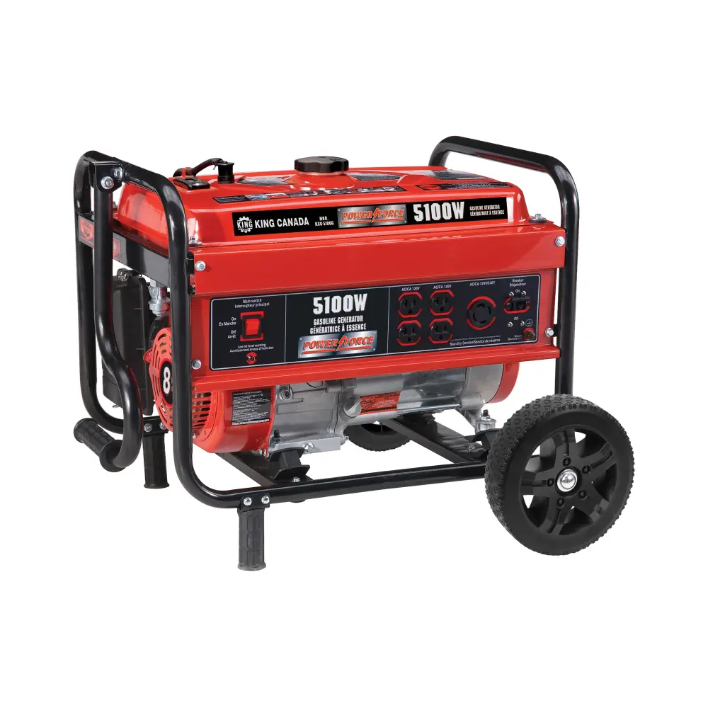 5,100 W Gasoline Generator Wheel Kit