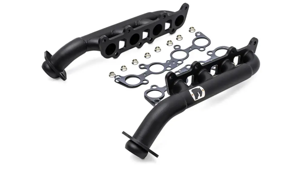 Black Ceramic Headers 5.0L Coyote Conversion