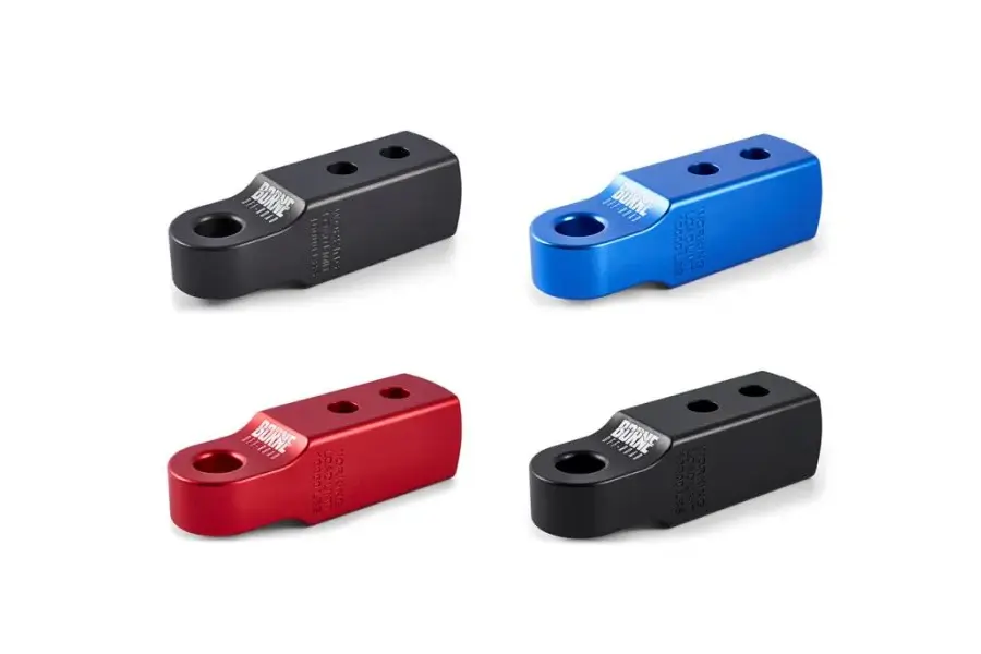 Borne Off-Road 2-inch Hitch Receiver Shackle Fix, Hard Anodized