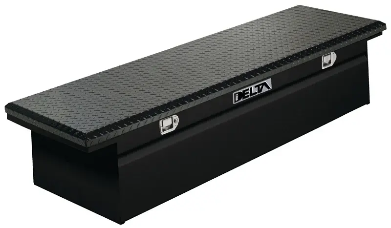Delta DHC1450000 Truck Box, Aluminum/Steel, Jet-black