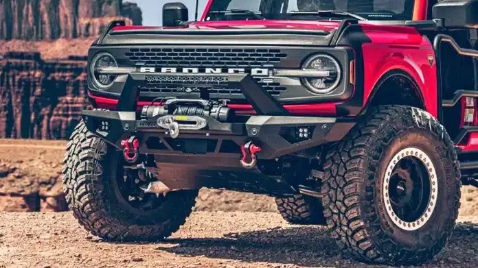 Havoc Offroad Stainless Bender Winch Front Bumper