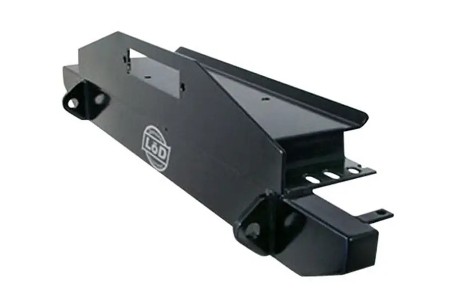 Jeep Wrangler TJ/LJ LOD Offroad Shorty Front Winch Bumper, Midnight