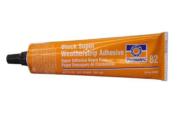 Permatex Weather Strip Adhesive, 5 oz,