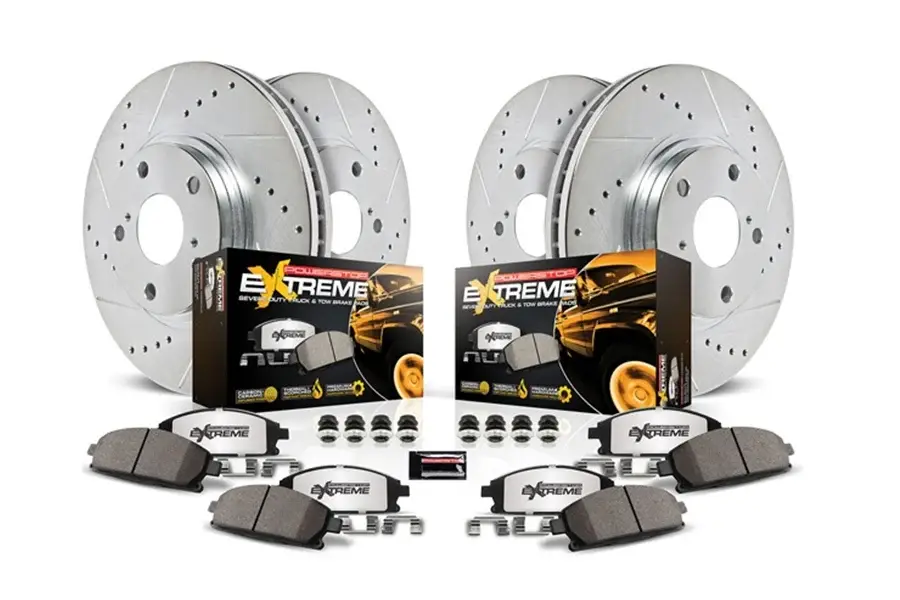 2003-09 Toyota 4Runner Power Stop Z36 Truck & Tow Brake Upgrade Kit, Front and Rear