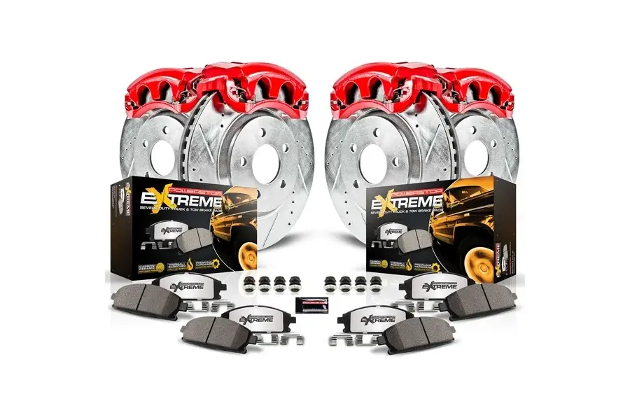 2010-2024 Toyota 4Runner Power Stop Z36 Truck & Tow Brake Upgrade Kit, Front and Rear