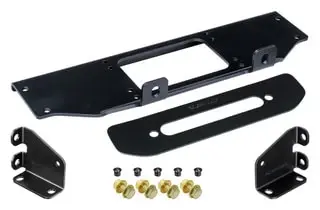 RJ-641100-101 - JL/JT Winch Plate Kit metal Bumper)