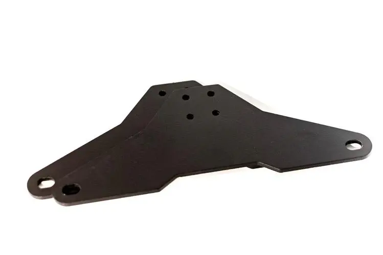 Sherpa Traction Board Mounts, Midnight Powder Coat