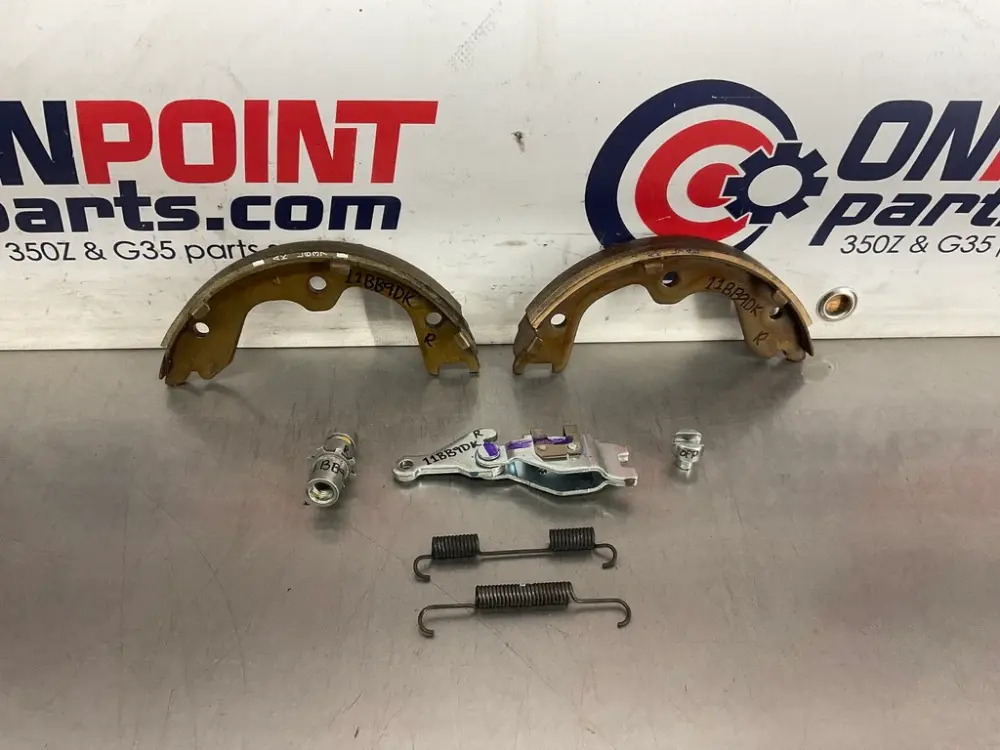 2016 Nissan 370Z Passenger Right Akebono Emergency Brake Hardware OEM 11BBGDK