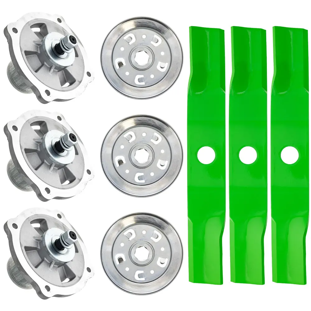 Blade Spindle Kit Kubota RCK48P-751Z 48-Inch K5583-34340 K5663-34510