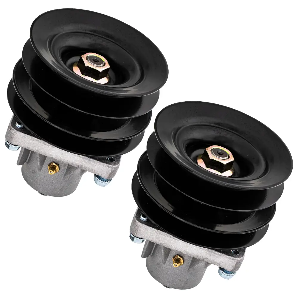 Deck Spindle Set Huskee Troy-Bilt Ranch King 918-0241 618-0241 918-0431 918-0241B 918-0431B | TWIN-PACK