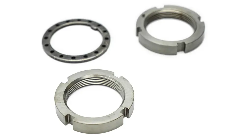 Front End Spindle Nut Kit, One Side, 1966-77 Ford Bronco