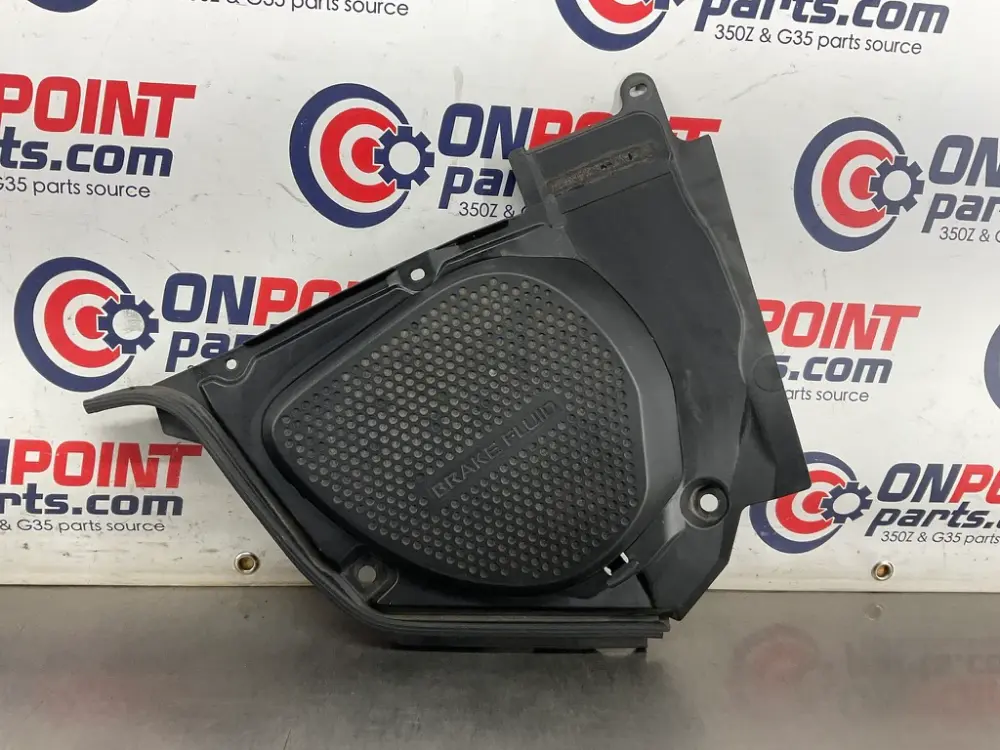 2007 Nissan 350Z Brake Fluid Cover Bezel Trim 65275 64895 OEM 25BCBE3