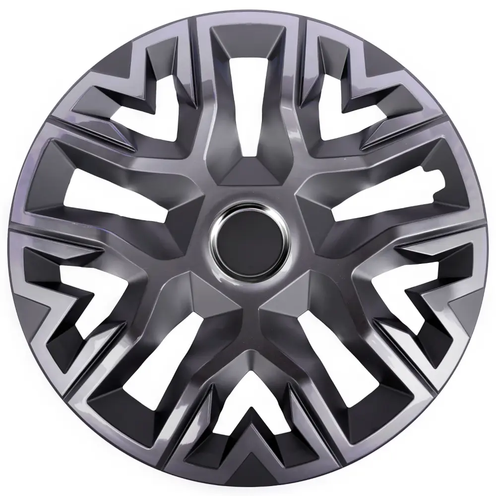 General hubcaps 15'' NRM Perfecto graphite painted 4 pieces
