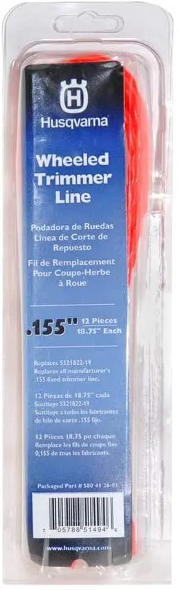 Husqvarna 580412601 Original OEM Twisted Trim Line 155"X18.75"