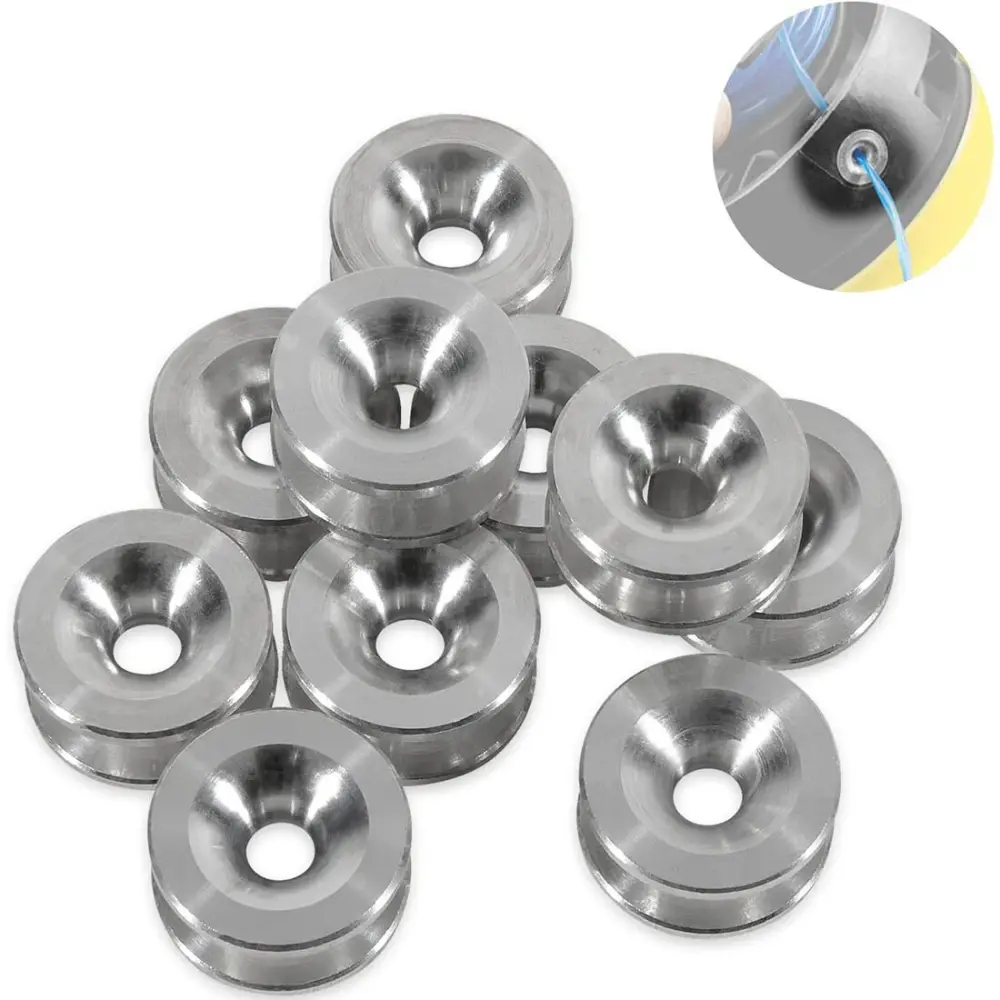 10 Pieces Eyelet Pack 385-116 4110 713 8300 215703 Stihl Industrial Twist Feed Heads Tanaka Trimmers