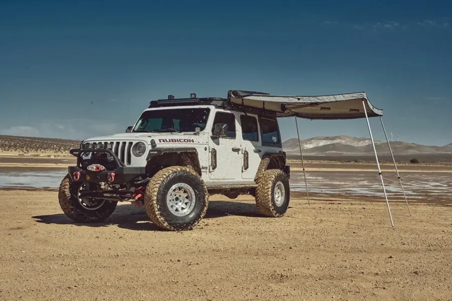 Body Armor 4x4 Sky Ridge 270 Awning w/ Mounting Brackets, Driver Side