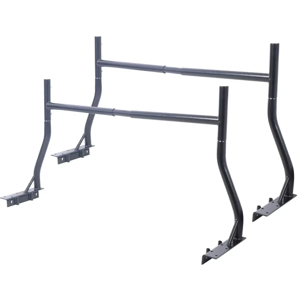 Heavy Duty Heavy Duty Extendable Metal Truck Ladder Rack (Set 2) - Black