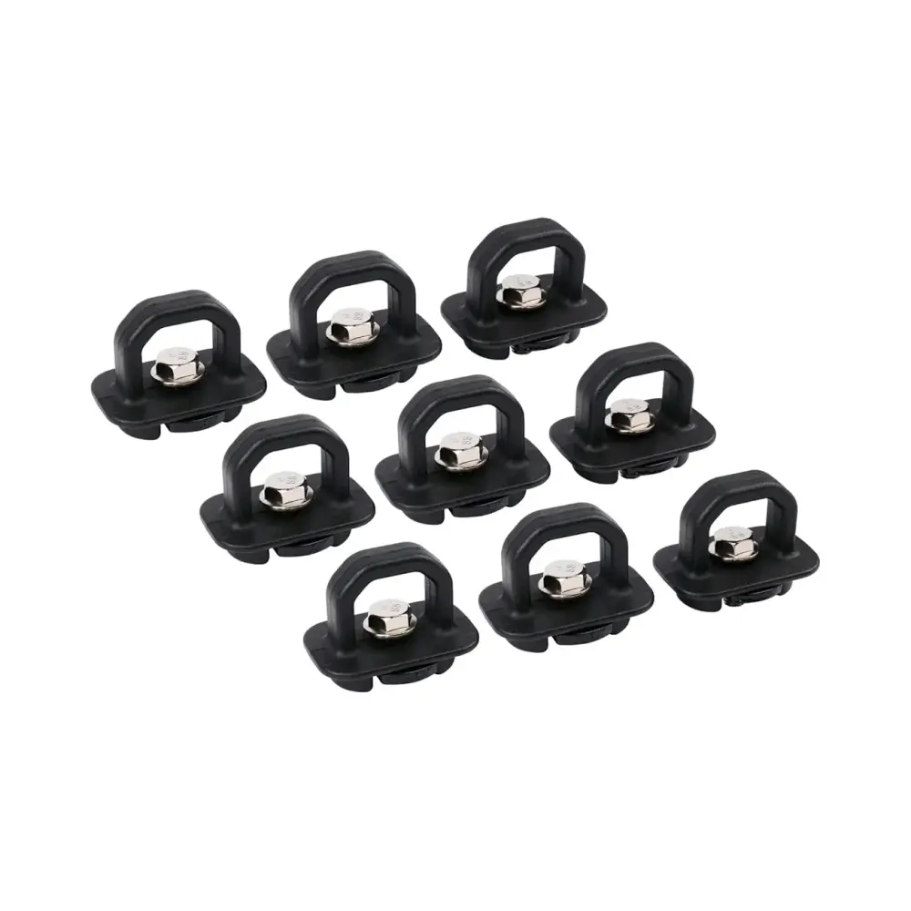 Heavy Duty 9 Pieces Tie Down Truck Bed Side Wall Anchor DZ97903 Chevy Colorado Silverado 1500 2500 3500 GMC Canyon Sierra ...