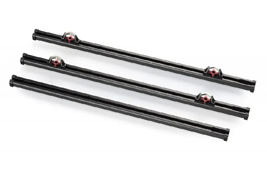 Under-Rail Jeep Gladiator JT Teraflex Uinta Cargo Bed Rail System w/ Tie Down Anchors