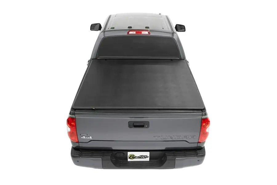 2024-25 Toyota Tacoma Bestop EZ-Fold Plush Tri-Fold Tonneau Cover, Black (6ft Bed)