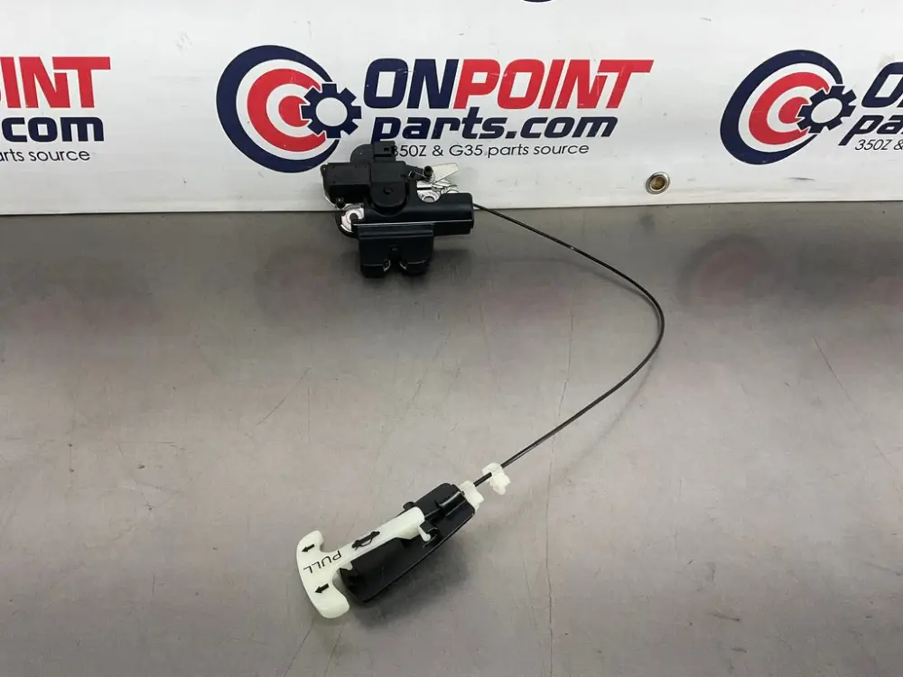 2008 Infiniti G37 Coupe Trunk Lock Actuator Emergency Release OEM 21BAXDC