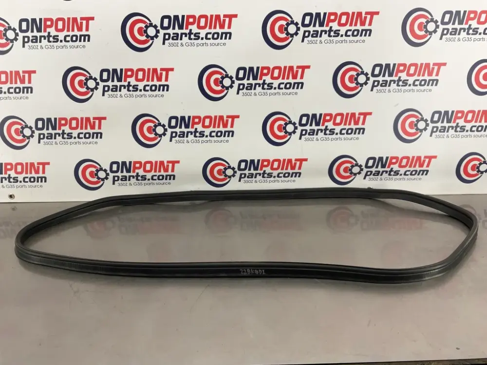 2008 Infiniti G37 Coupe Trunk Seal Weatherstrip OEM 22BK0DI