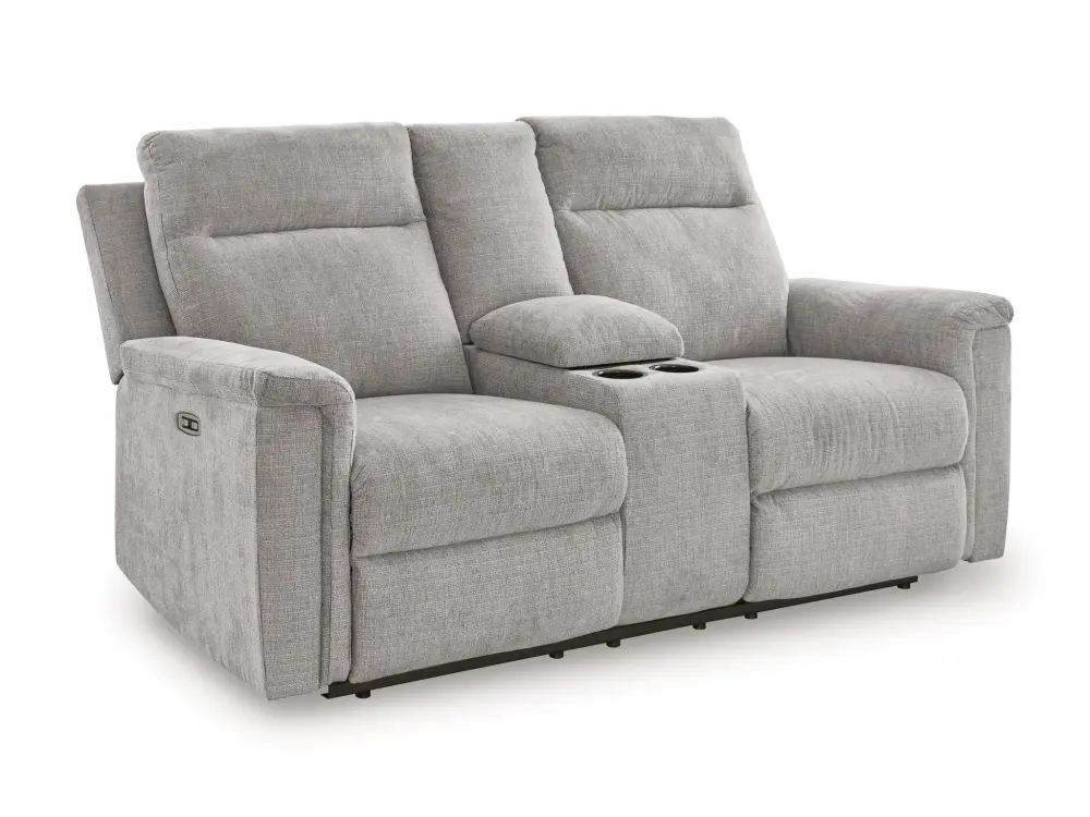 Barnsana - Dbl Power Reclining Loveseat Console