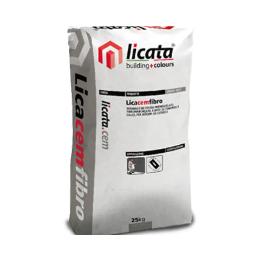 One Coat Render (OCR) LicaCem Fibre Grey - 25KG Black Finish