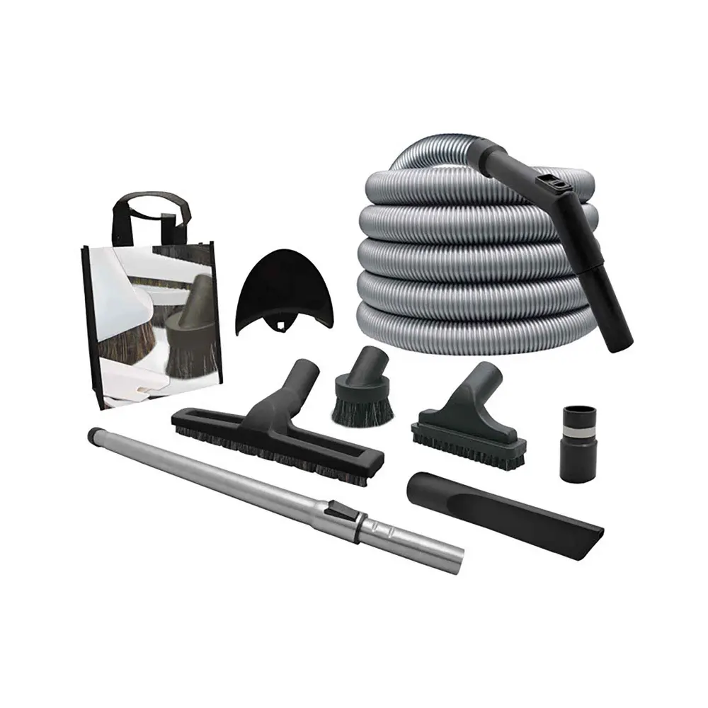 Deluxe Garage Central Vacuum Accessory Kit, 8 Pieces