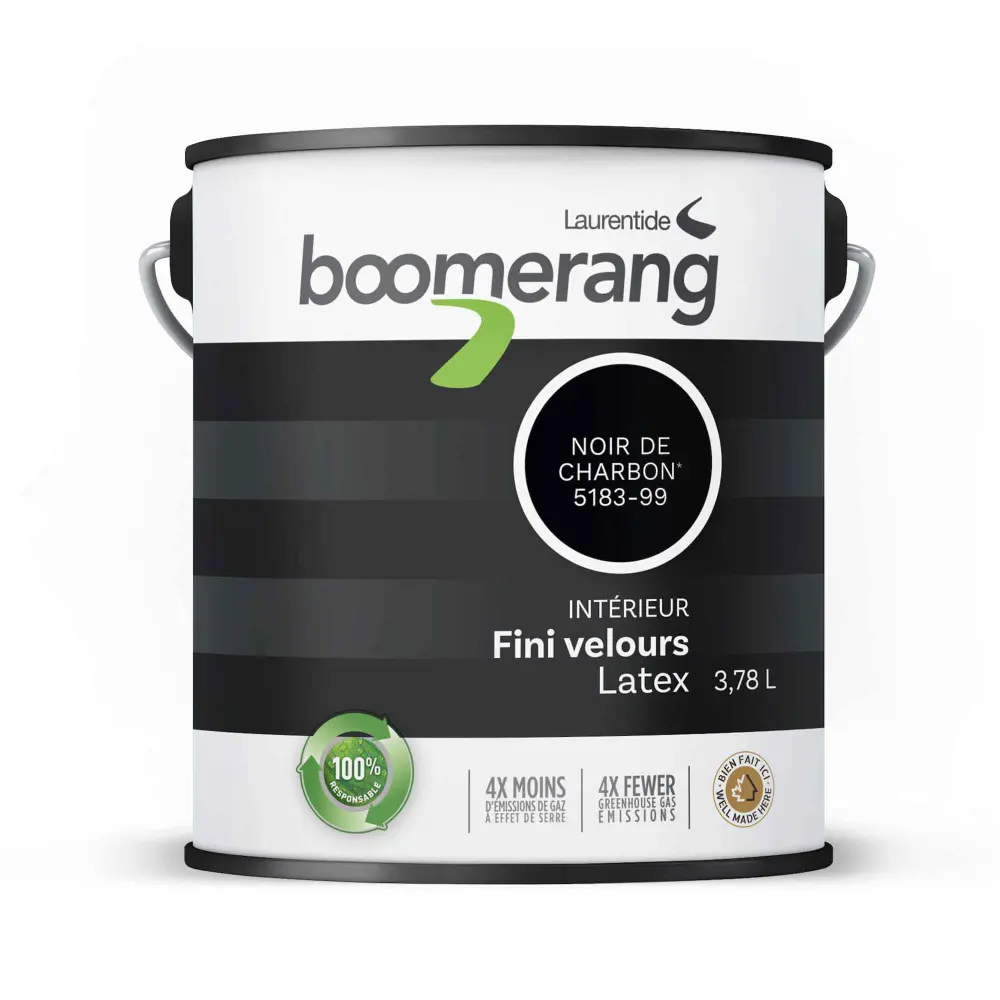 Interior Paint Velvety Coal, 3.78 L