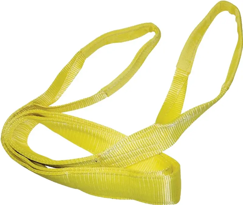 Ancra 20-EE2-9804X16 Lifting Sling, 4 W, 16 ft L, 2-Ply, 11,000 lb Vertical Hitch, Polyester, Pewter