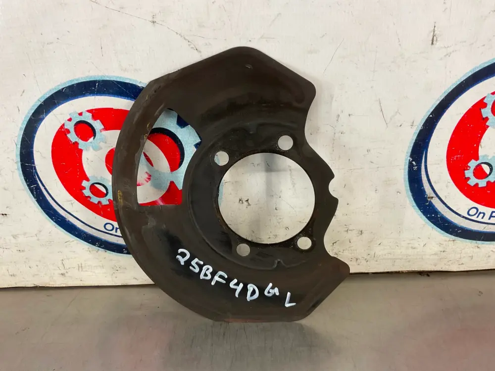 03-09 Nissan 350Z G35 Driver Left Front Brake Dust Cover 41161AL500 OEM 25BF4DG