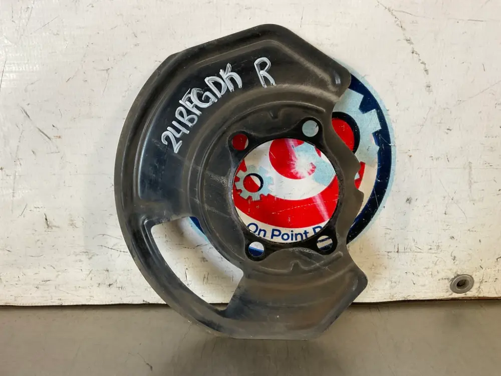 03-09 Nissan 350Z Passenger Right Front Brake Dust Shield 41151AL500 OEM 24BFGDK