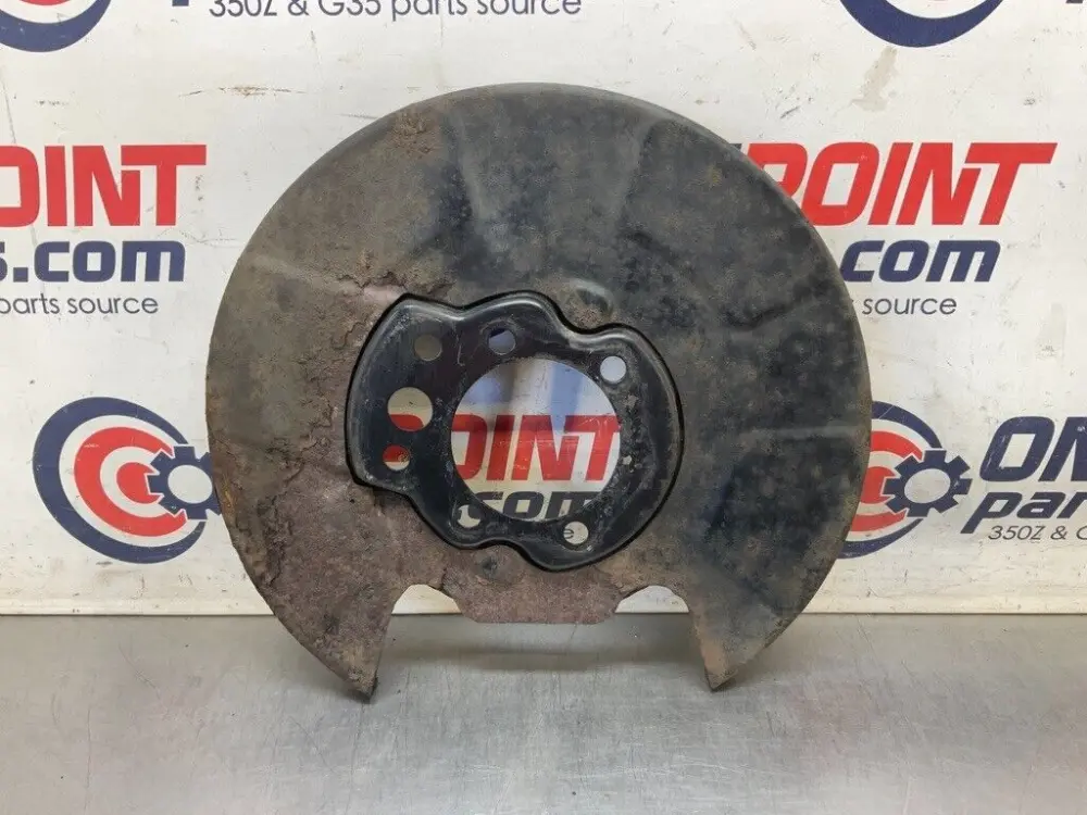 2003 Infiniti V35 G35 Driver Left Rear Brake Dust Shield Cover OEM 23BCEFG