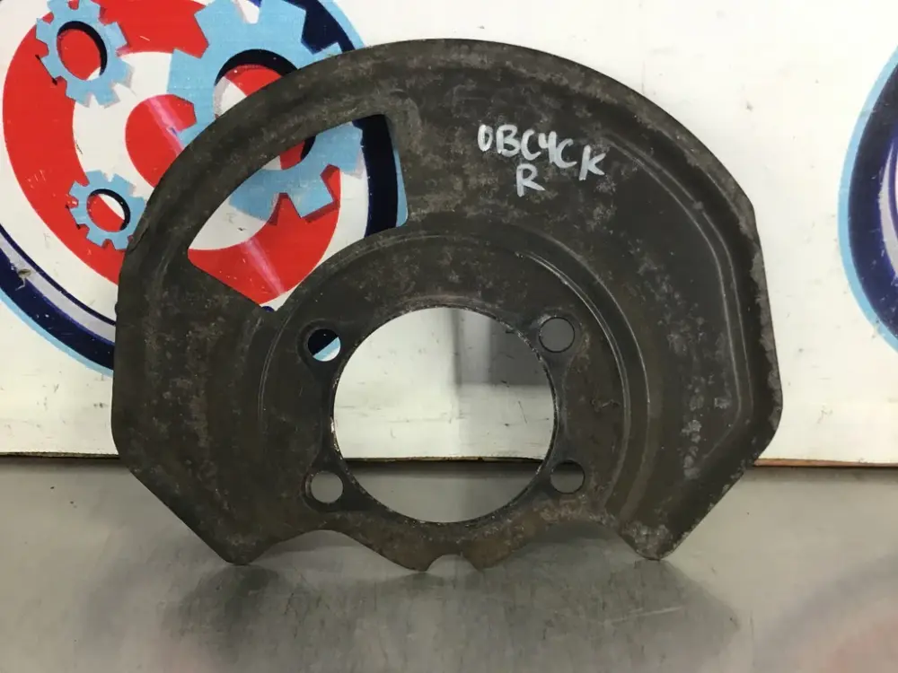 2003 Nissan 350Z Passenger Right Front Brake Dust Cover OEM 0BC4CK