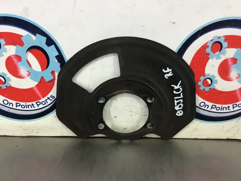 2003 Nissan 350Z Passenger Right Front Brake Dust Cover OEM 0BJLCK