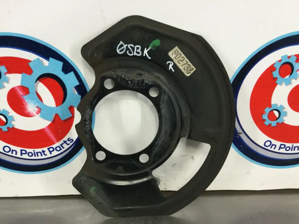 2005 Nissan 350Z Passenger Right Front Brake Dust Cover Shield OEM 3SBK