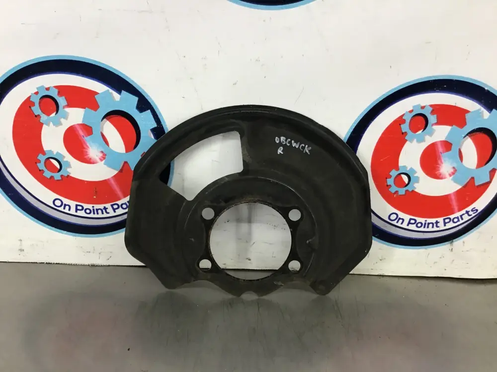 2005 Nissan 350Z Passenger Right Front Brake Dust Cover OEM 0BCWCK